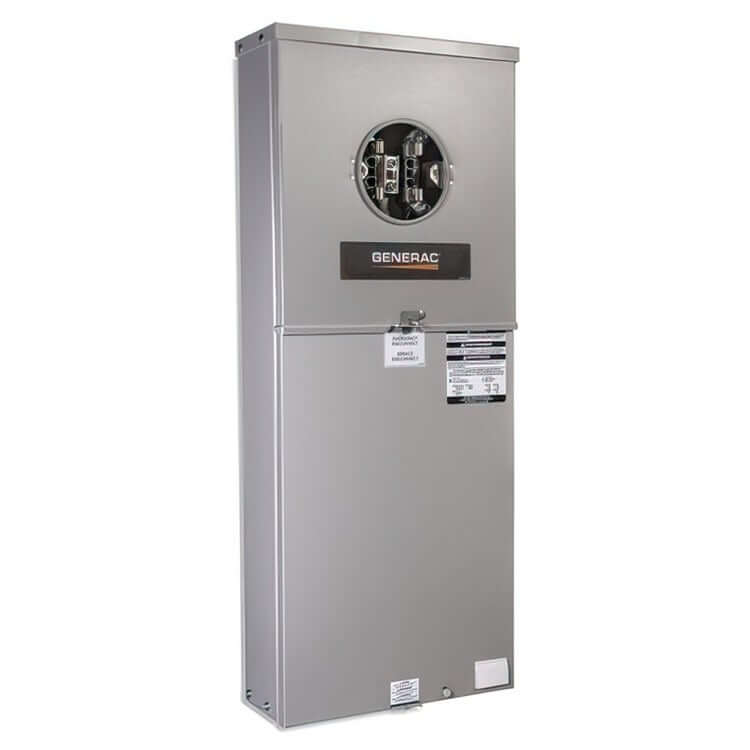 Generac RXUW200A3 200A automatic transfer switch with integrated meter and service disconnect