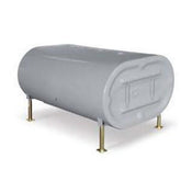 GRANBY STEEL 2 in. Horizontal Oil Tank 204701