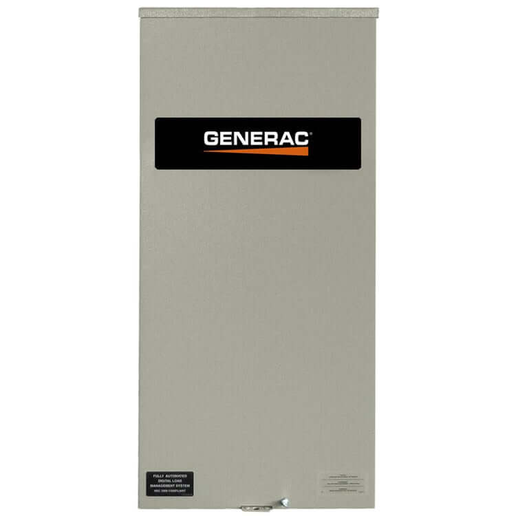 Generac RXSC200A3 automatic smart transfer switch for 120/240V single‑phase standby generator systems