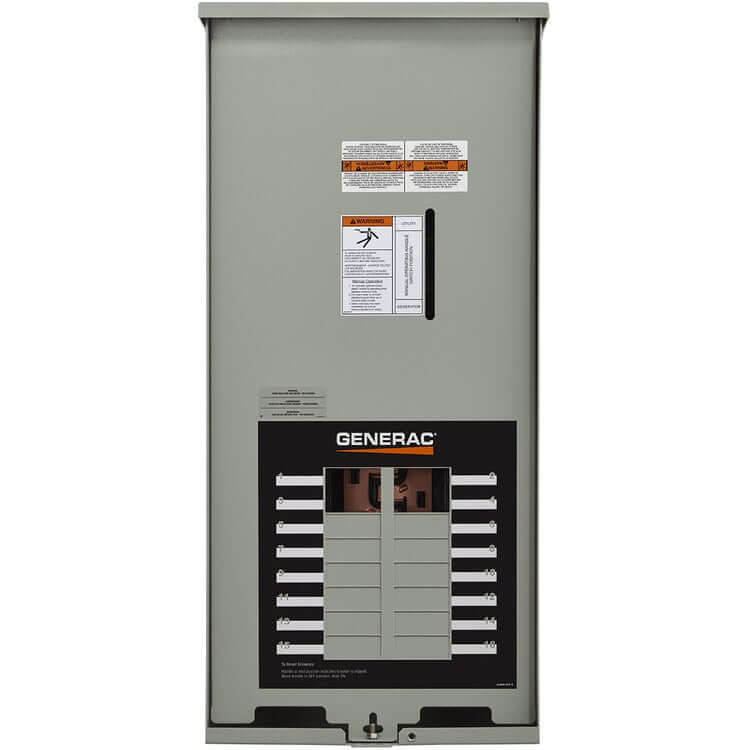 Generac RXG16EZA3 100‑Amp automatic transfer switch with built‑in 16‑circuit load center