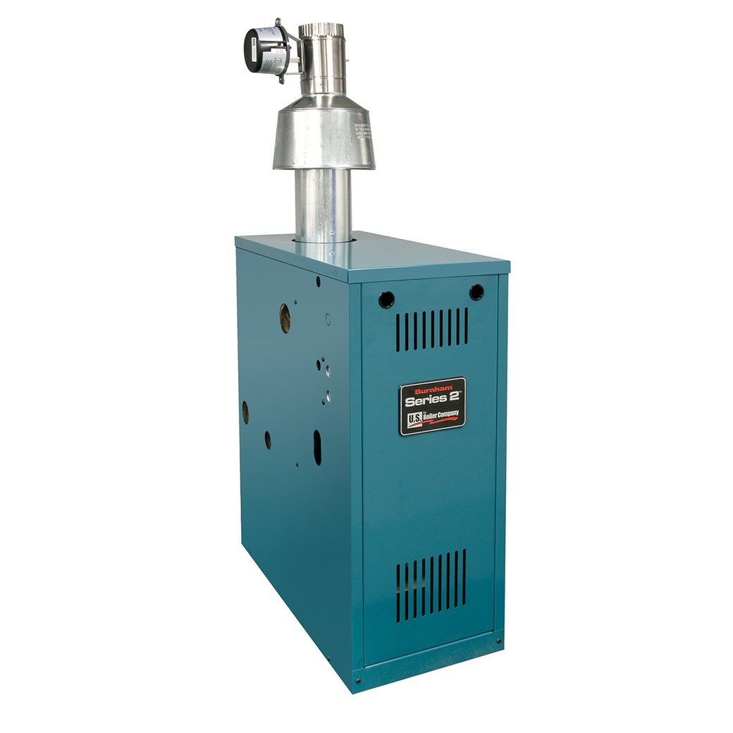 Burnham 205EN-T0 Series Natural-Gas Boiler - Chimney Vented