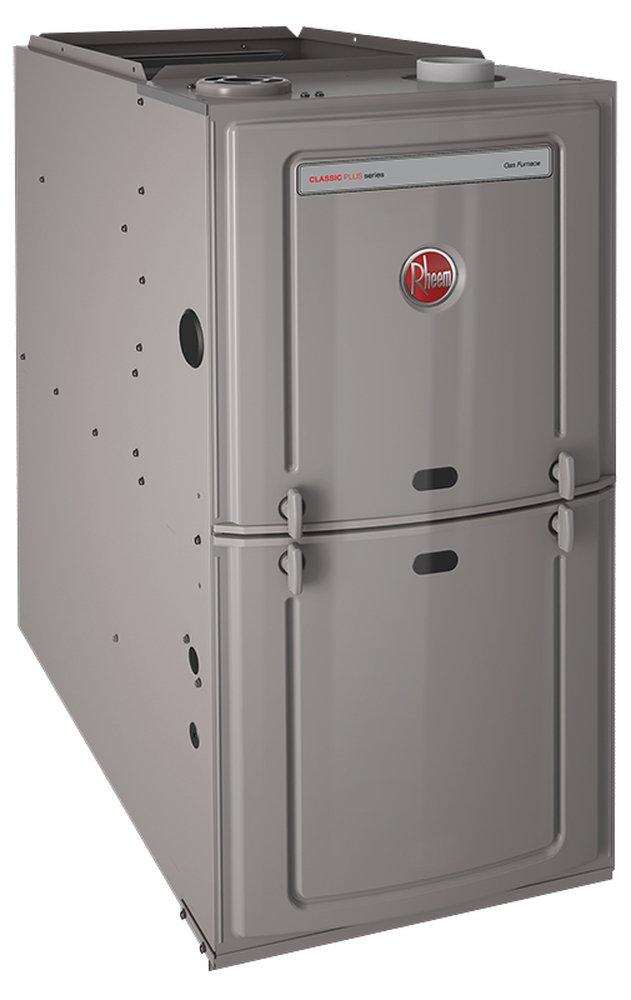RHEEM Classic Plus® Natural Gas Furnace - 80% AFUE - 150K BTU - 24.5"