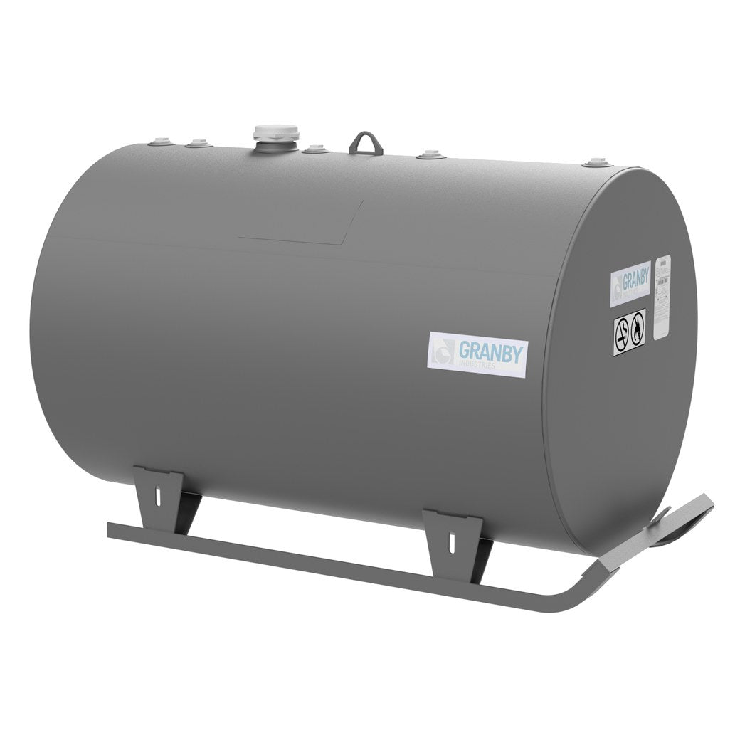 Oil Tank Granby 3011223AAAA Skid Tank Commercial Single Wall 300-Gal Gray