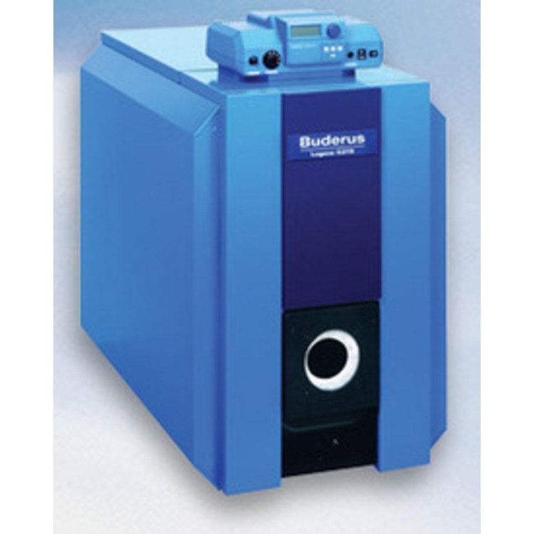 Buderus 7738000111 Buderus Knockdown Three-Section Cast Iron Natural Draft Oil Boiler with Burner