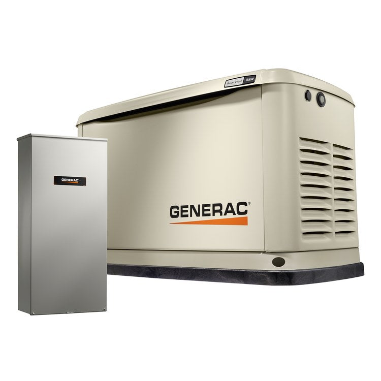 Generac 7228 Guardian Series Standby Generator (18 kW) w/ Whole House Switch & WiFi-Enabled