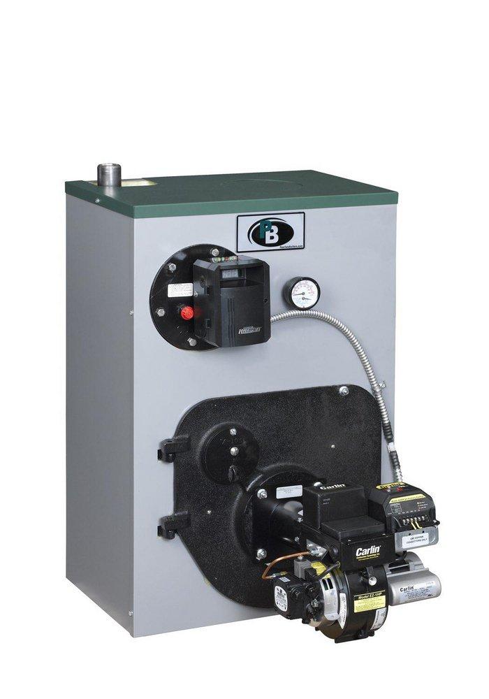 PB Heat Water Oil-Fired Boiler with burner 210 MBH 210K BTU 87.00% AFUE